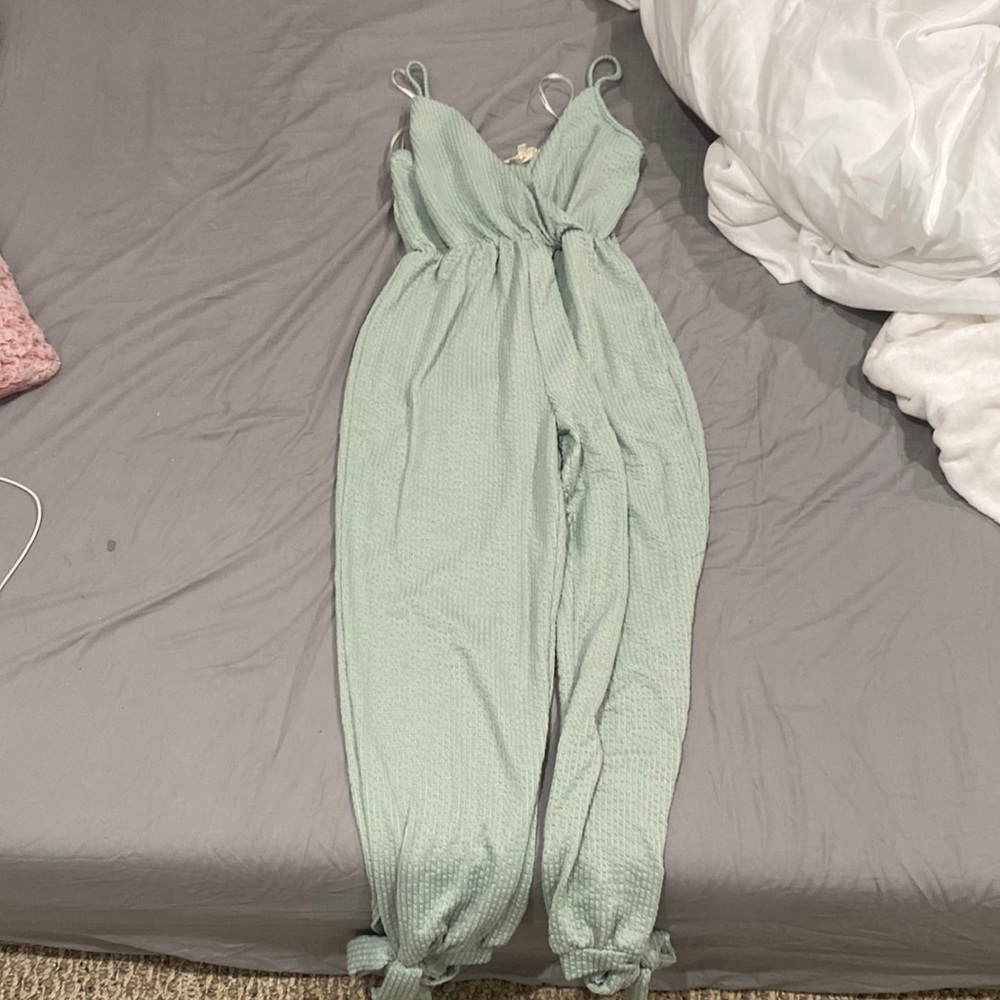 green jumper